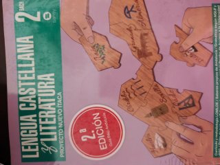 Libro lengua Castellana y literatura 2 Bachiller