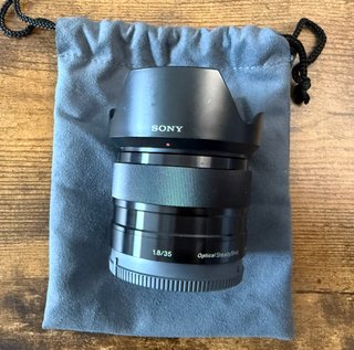 Sony 35mm f/1.8 Objetivo