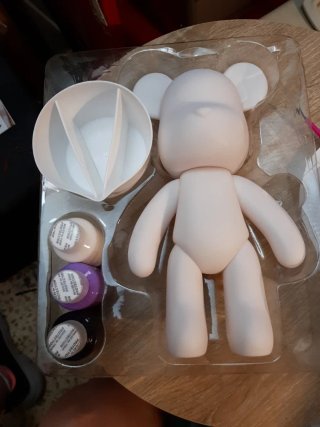 Kit Make Your Own Marble Bear DecoTime