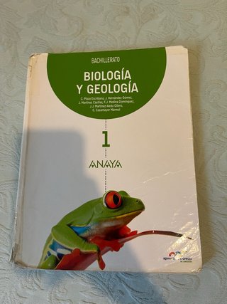 Libro Biología y Geología - 1° Bach