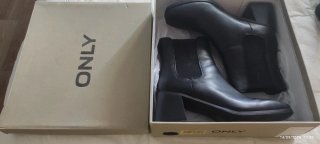 Botines Only Negros Tacon