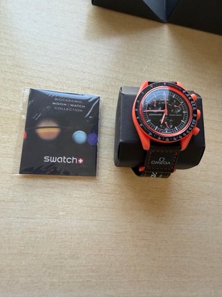 Omega x Swatch Mission on Earth Lava