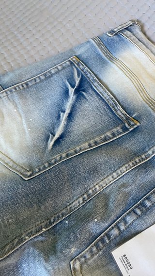 Jeans Purple Brand uomo lavaggio blu