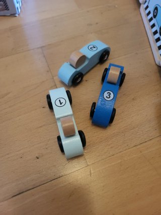 Circuito de madera para niños Jaba World