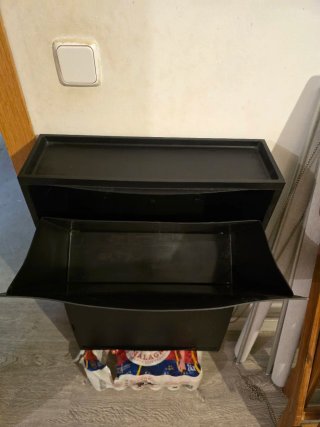 Zapatero IKEA TRONES Negro
