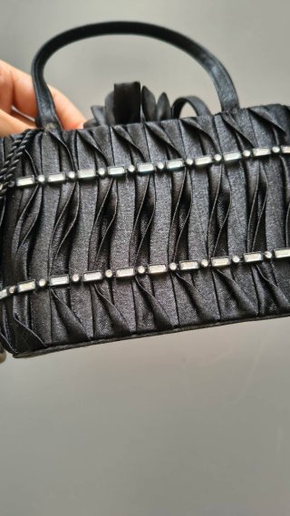 Mini pochette nera elegante