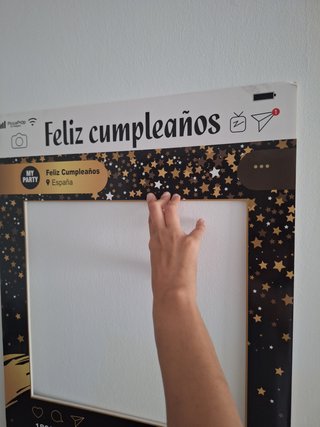 Marco Photocall Instagram Cumpleaños