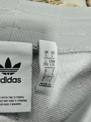 Conjunto Adidas Hombre Azul y Gris