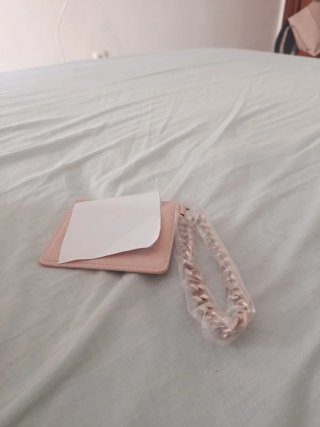 Cartera Michael Kors rosa con cadena