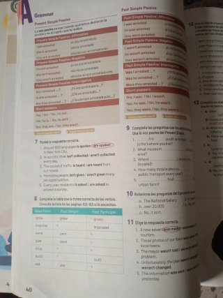 Libro actividades inglés