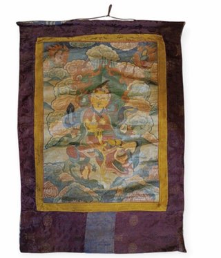 Thangka Tibetana - Arte Religioso Século XX