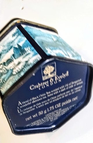 Scatola di latta Crabby & Evelyn Fine Teas London