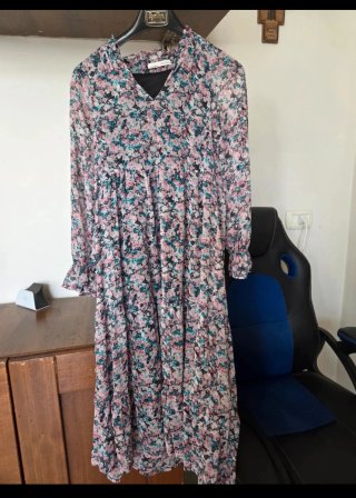 Vestito Pull&Bear Multicolor Viola