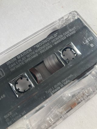 Iron Maiden Moonchild Cassette Live