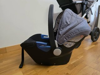 Carro Silver Cross Wave + Silla Coche