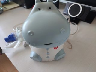Nebulizador infantil diseño hipopótamo