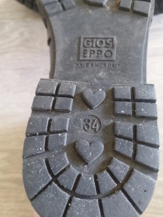 Botas Escolares Niña Talla 34