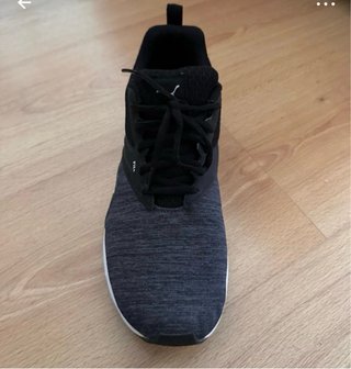 Zapatillas Puma Negras y Grises