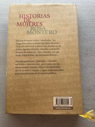 Historias de mujeres, de Rosa Montero