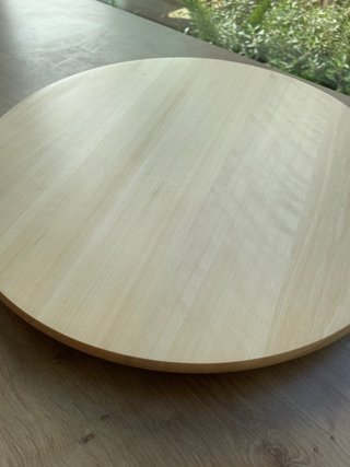 Plato giratorio IKEA SNUDDA madera