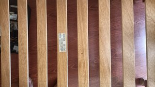 Cuna madera cerezo con colchón y ropa