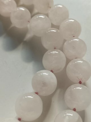 Collana pietre naturali rosa chiaro