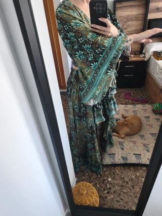 Conjunto Top y Falda Boho