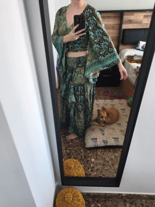 Conjunto Top y Falda Boho
