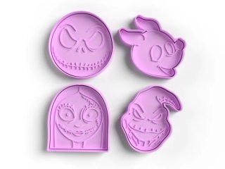Stampi per biscotti con personaggi dell'orrore