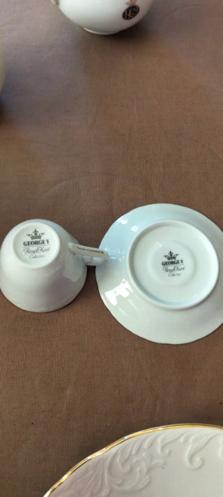 Vajilla Porcelana Royal Kent Collection George V