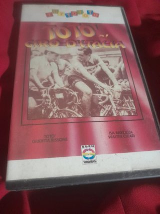 VHS Toto' Giro d'Italia - Film Documentario