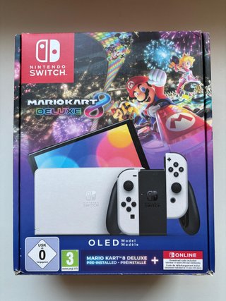 Nintendo Switch OLED Bianca Edizione Mario Kart