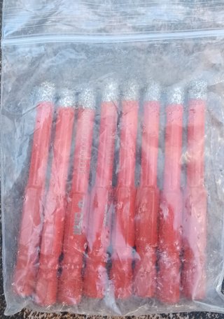 8 Brocas Diamante 6mm