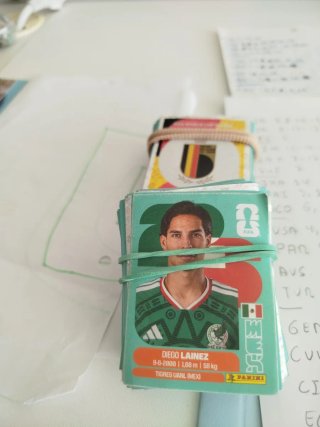 Cromos Álbum Mundial FIFA 2026 Cambio