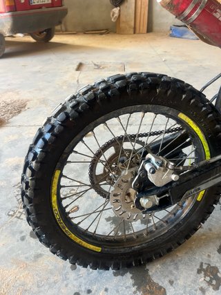 Moto Sherco 49cc Enduro Azul y Blanca
