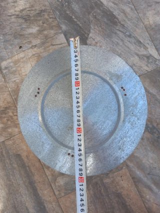Sombrerete galvanizado para chimenea