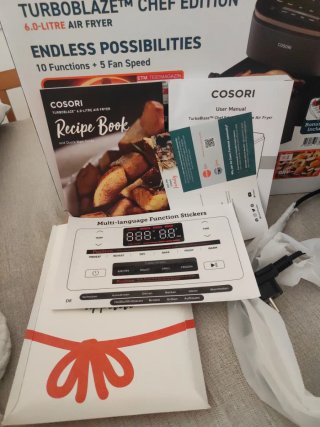 Freidora Cosori TurboBlaze Chef Edition 6L
