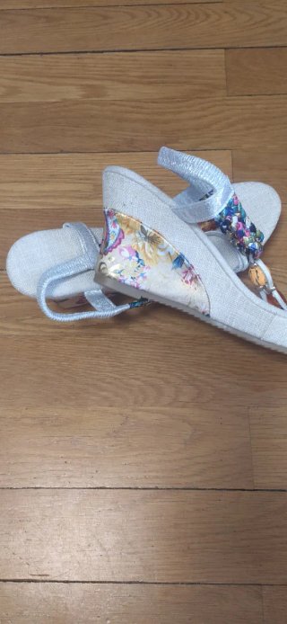 Sandalias Boho Plata Multicolor
