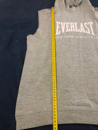 Felpa Everlast smanicata con cappuccio – grigio