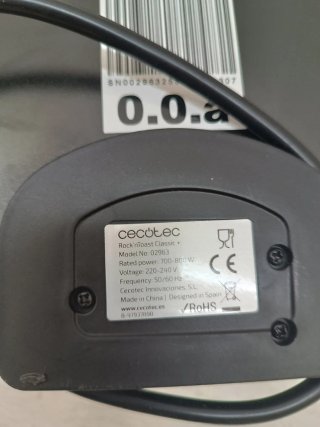 Cecotec Sandwichera Rock'nToast Classic