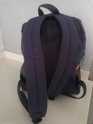 Mochila Adidas Azul y Gris