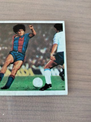 Cromo Maradona Liga Este Barcelona 82-83 Nuevo