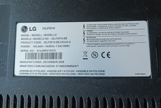 Televisor LG 32 Negro