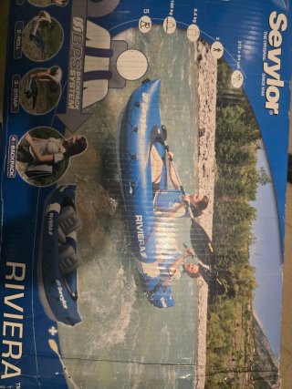 Kayak Hinchable Sevylor Riviera Biplaza
