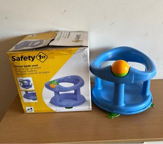 Silla de baño para bebé azul
