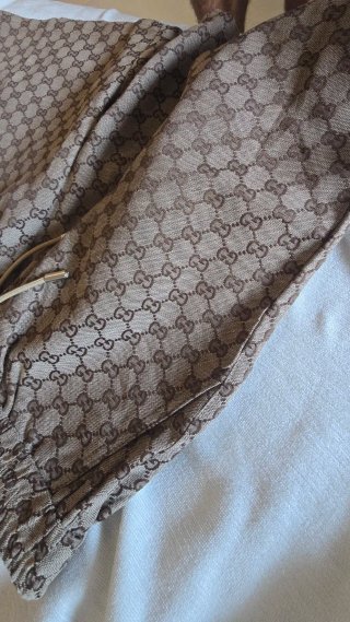 Calções Gucci GG Monogram Castanhos