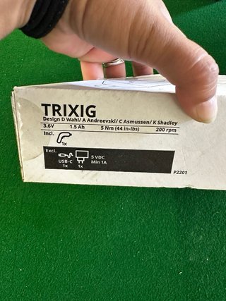 Destornillador Eléctrico Trixig IKEA
