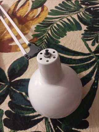 Flexo de escritorio blanco