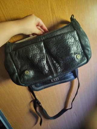 Bolso Gloria Ortiz Piel Negro