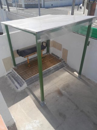 Pérgola Madera 2x2m con Postes